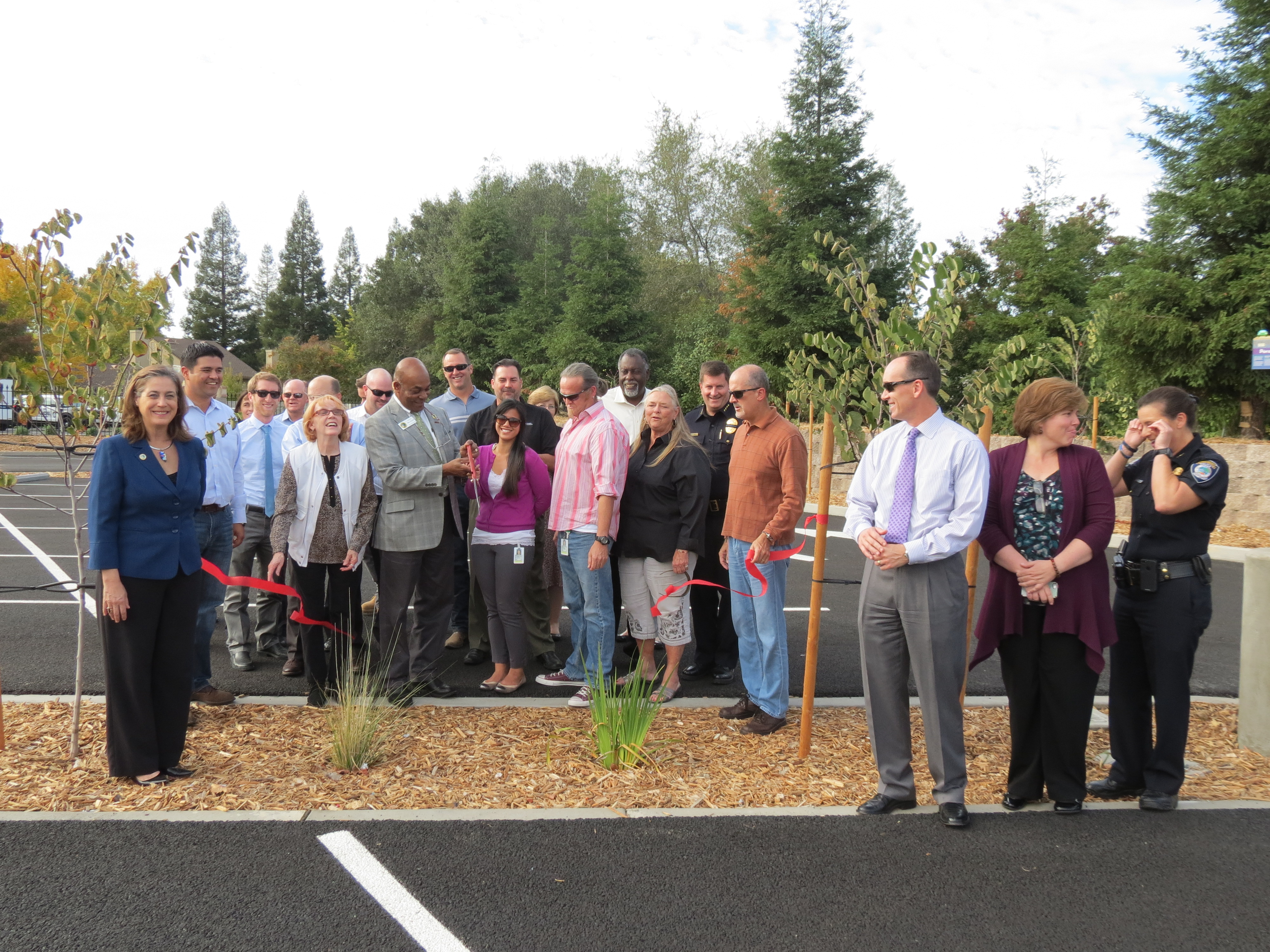 Ribbon cutting